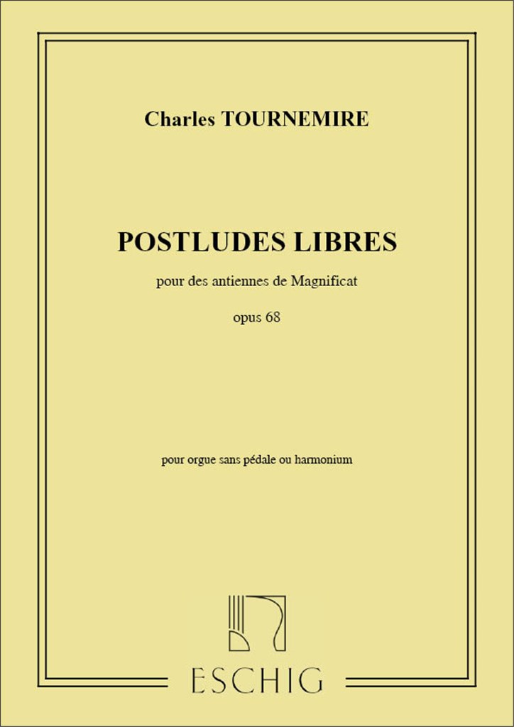 Postludes Libres, Pour Des Antiennes De Magnificat